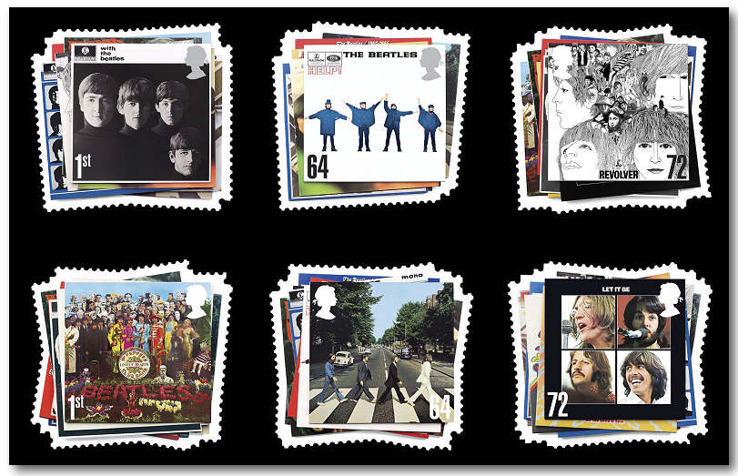 2007 GB - SG2686-91 The Beatles Set (6) MNH